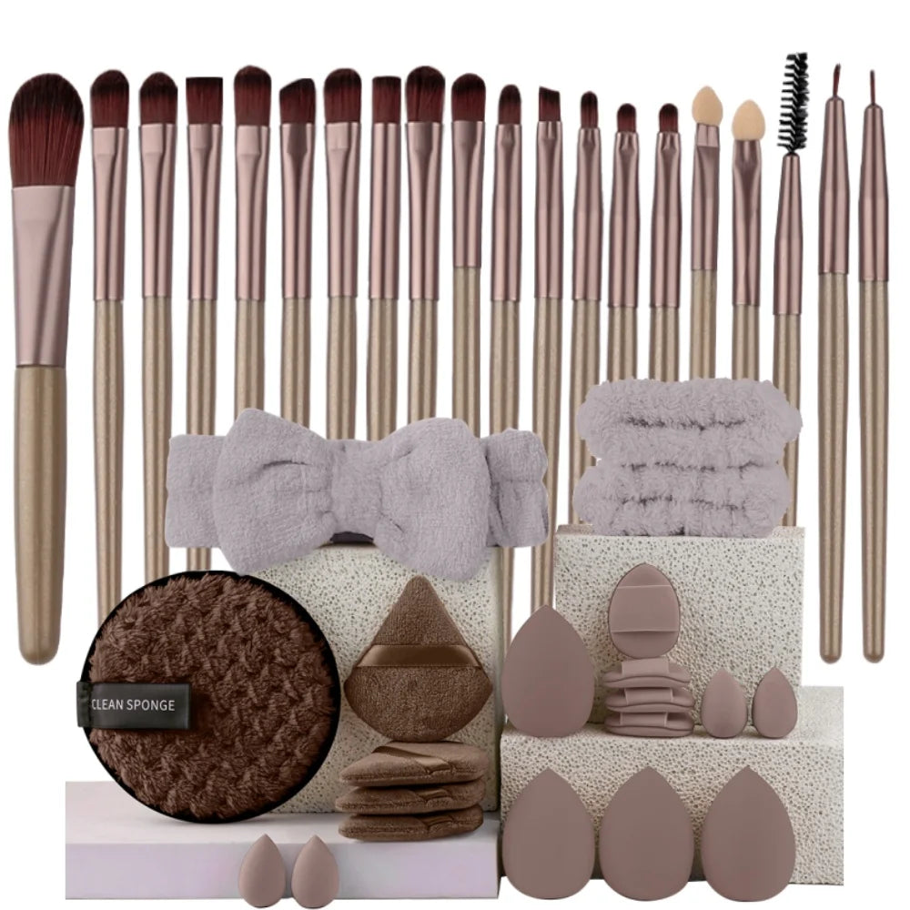 Set de 20 Pinceaux de Maquillage Professionnels