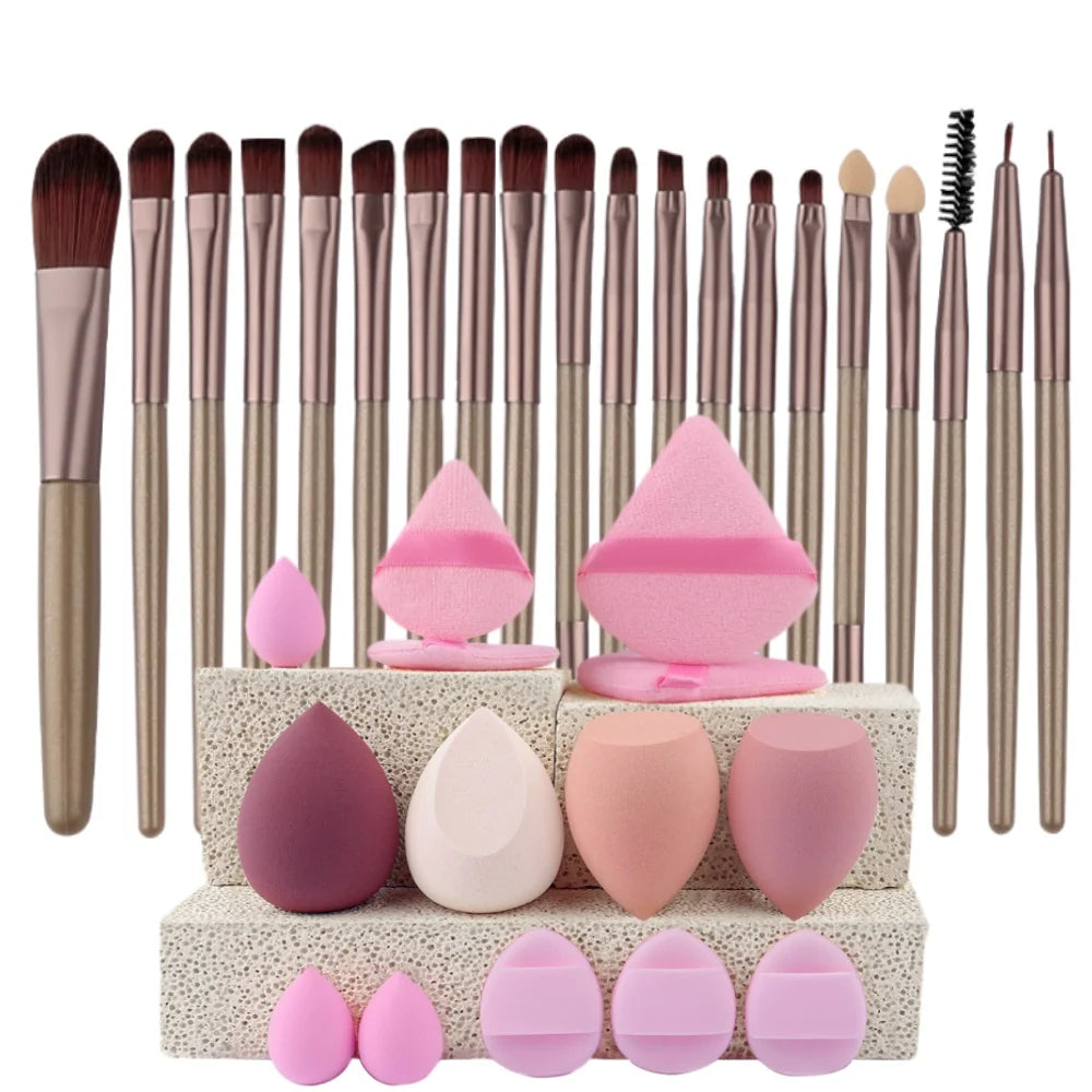 Set de 20 Pinceaux de Maquillage Professionnels