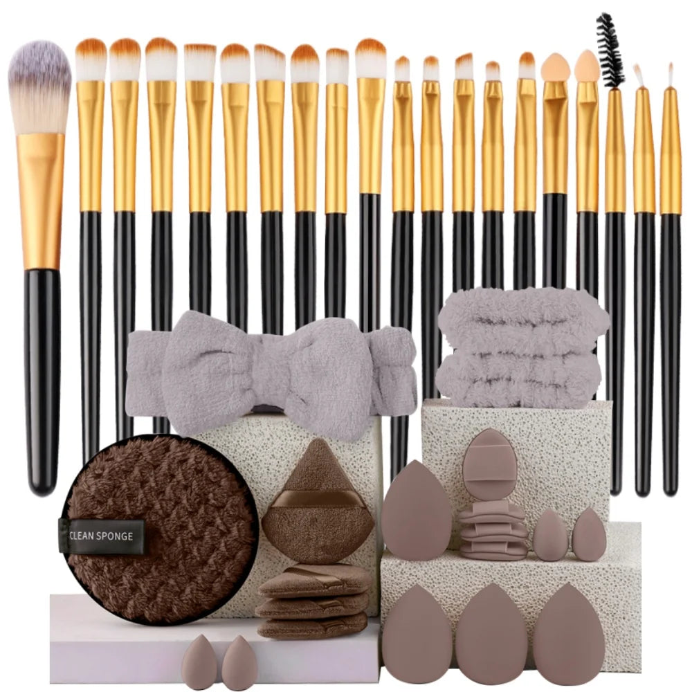 Set de 20 Pinceaux de Maquillage Professionnels