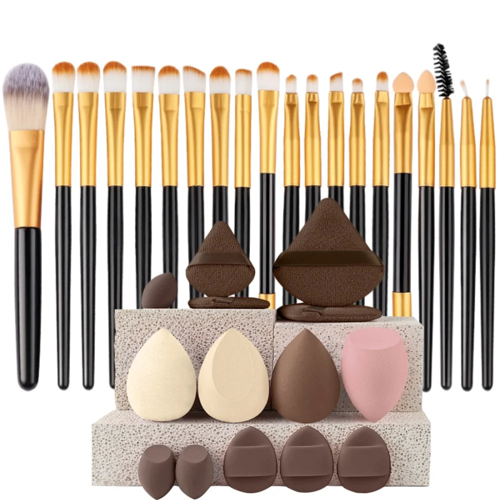 Set de 20 Pinceaux de Maquillage Professionnels