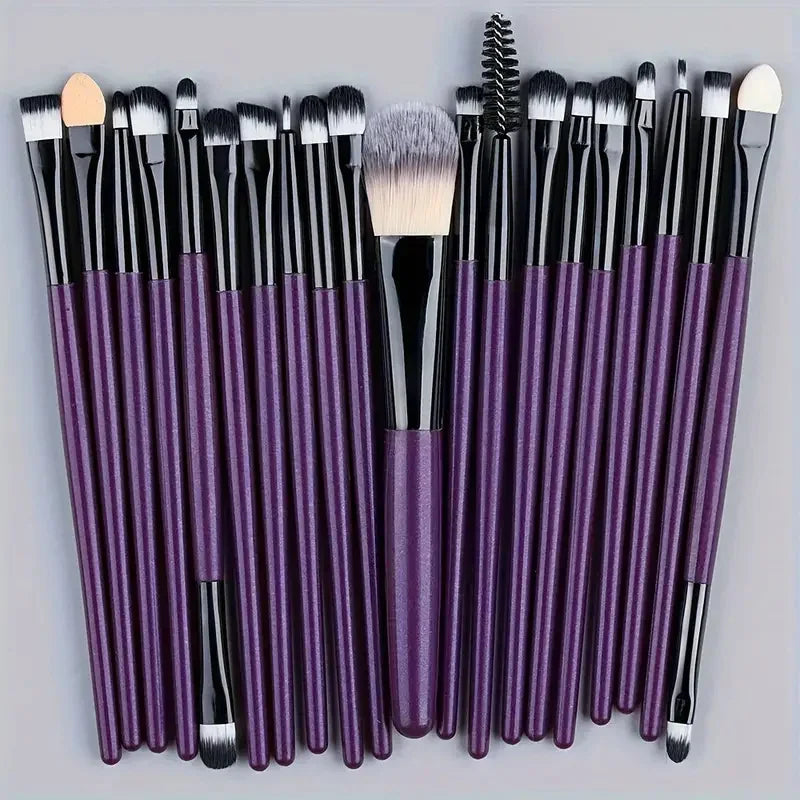 Set de 20 Pinceaux de Maquillage Professionnels