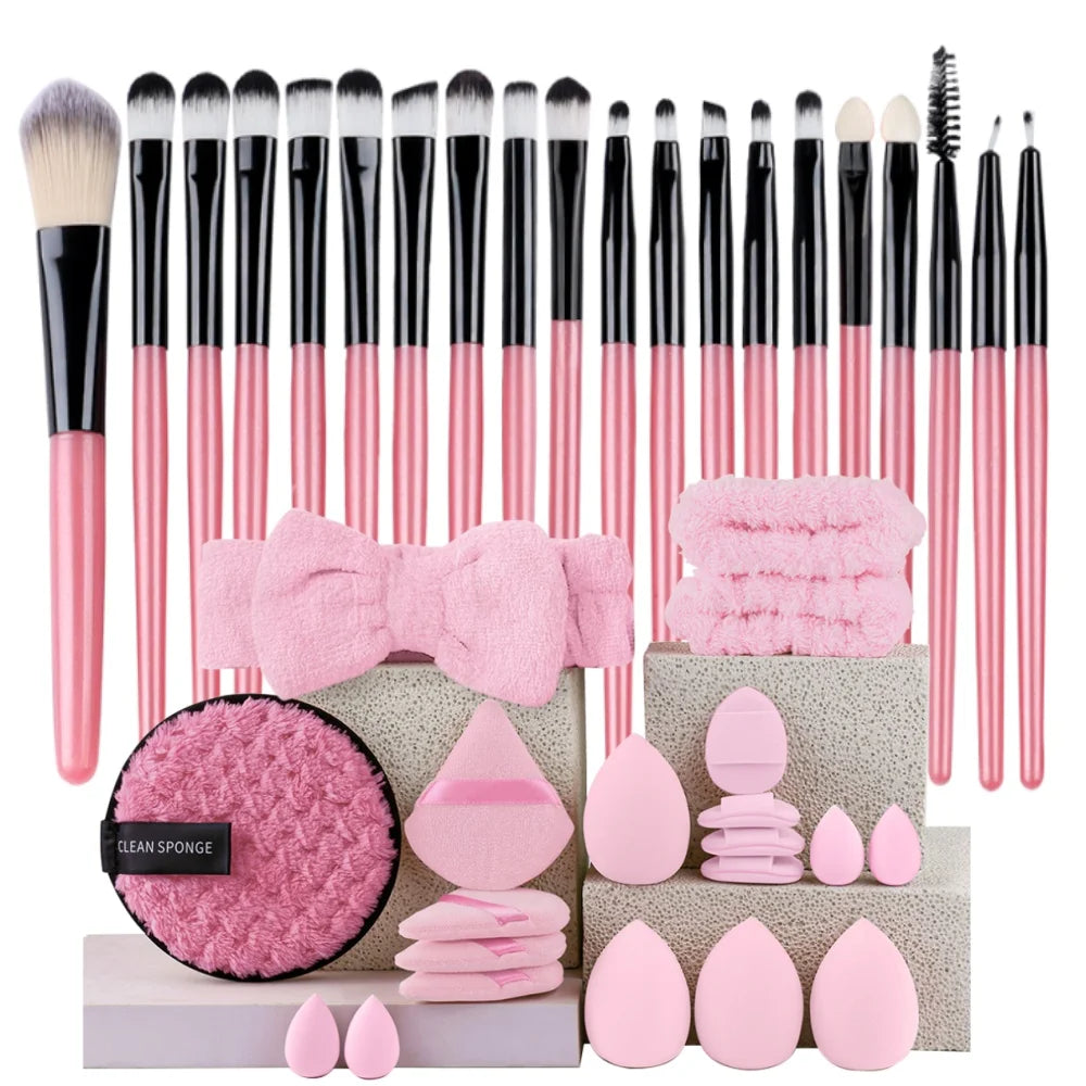 Set de 20 Pinceaux de Maquillage Professionnels