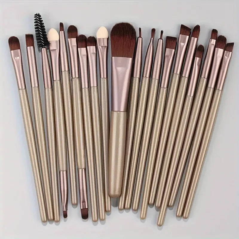 Set de 20 Pinceaux de Maquillage Professionnels