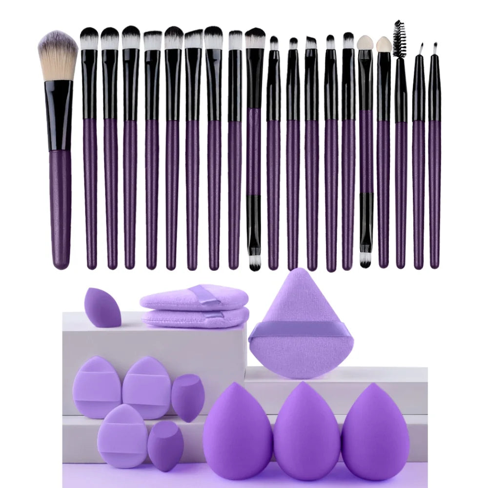 Set de 20 Pinceaux de Maquillage Professionnels