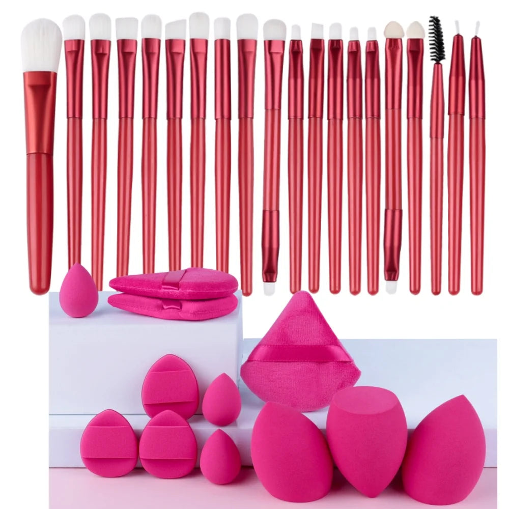 Set de 20 Pinceaux de Maquillage Professionnels