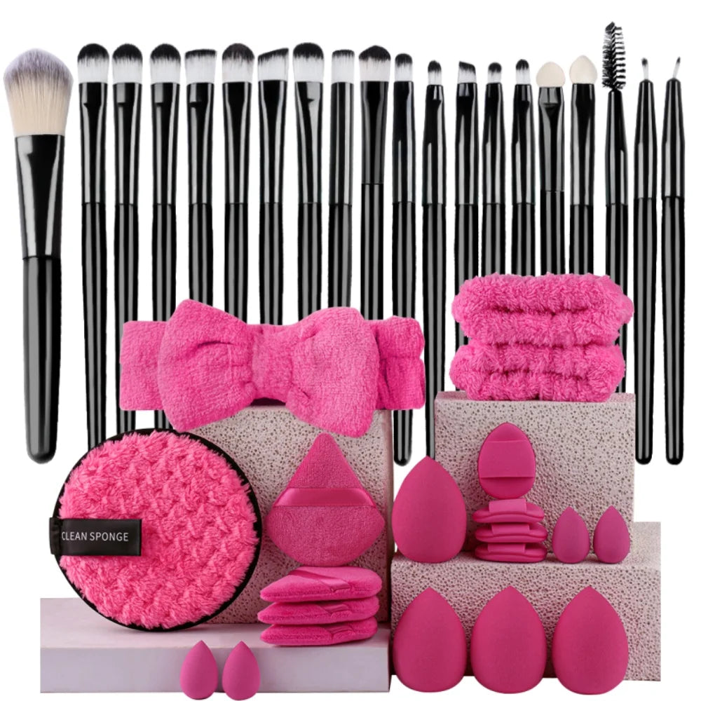 Set de 20 Pinceaux de Maquillage Professionnels