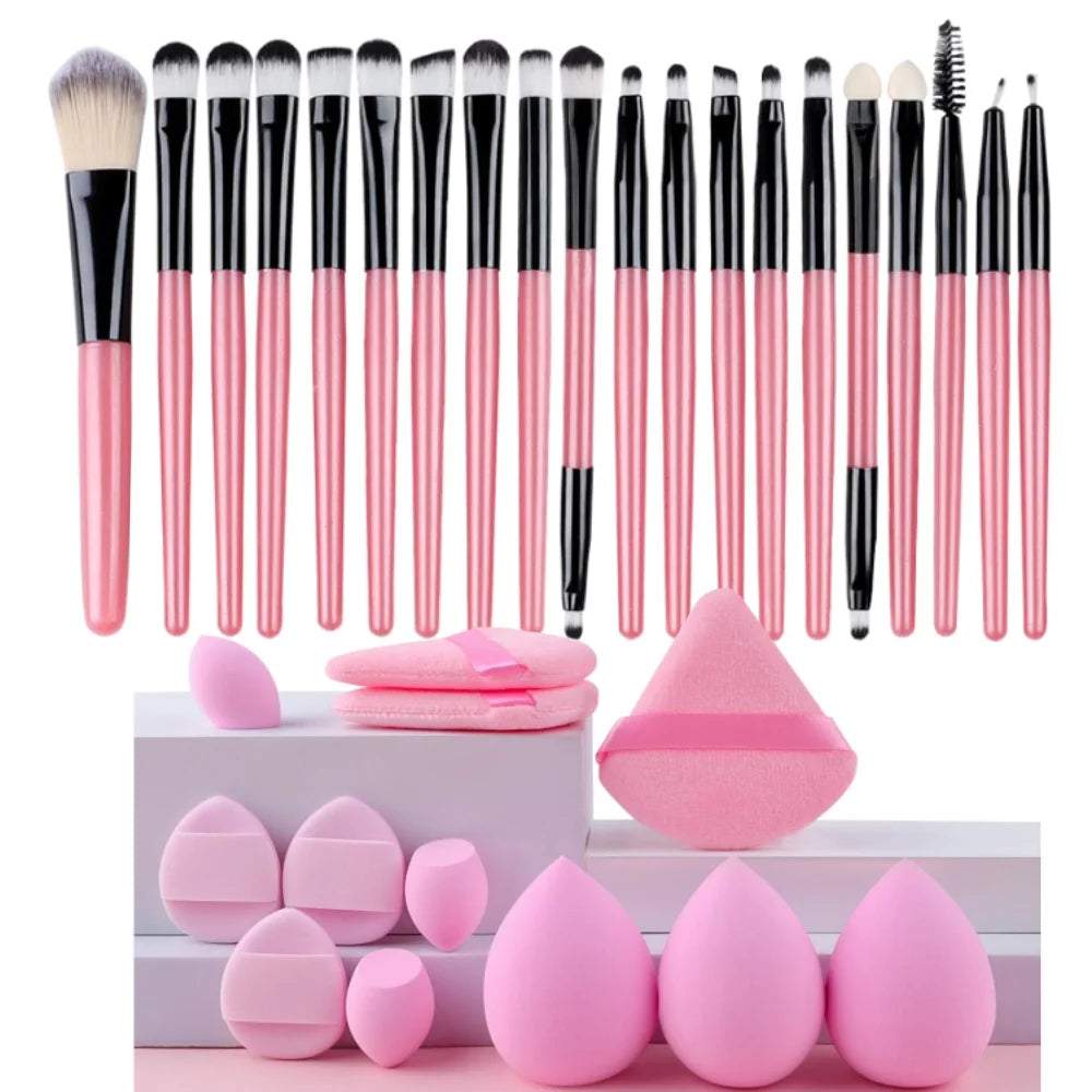 Set de 20 Pinceaux de Maquillage Professionnels