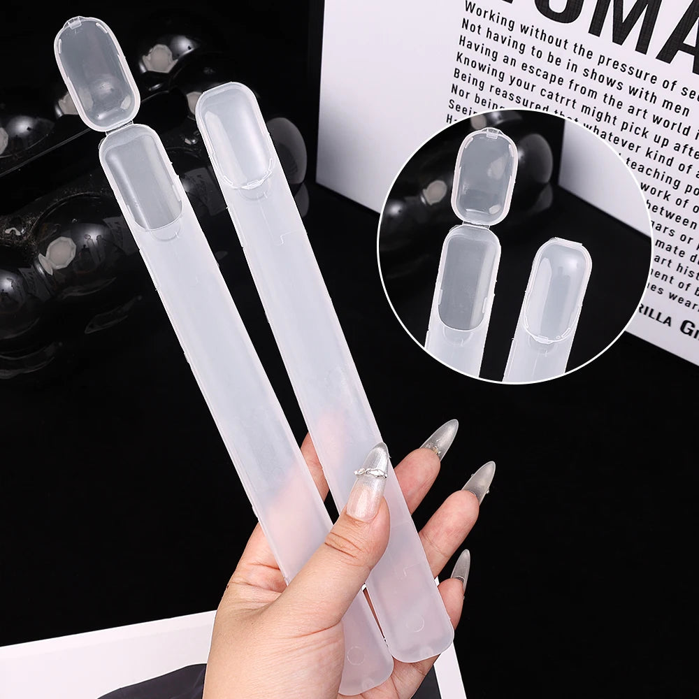 Set de Boîtes de Rangement Transparentes pour Pinceaux