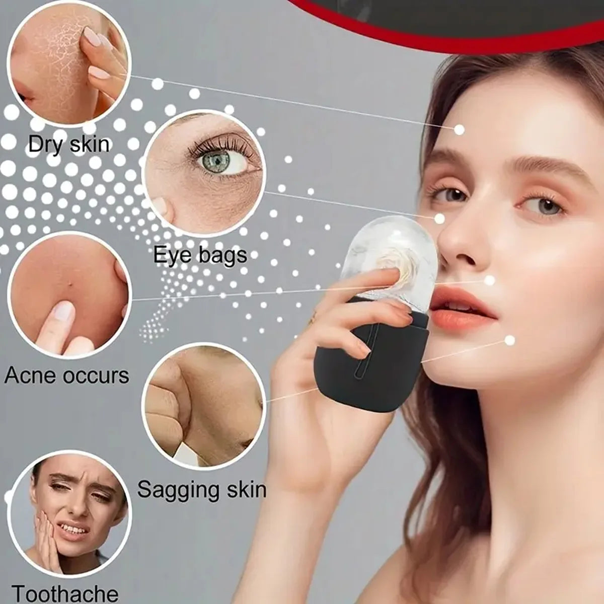 Roller Gua Sha Visage - Massage Lifting & Contouring