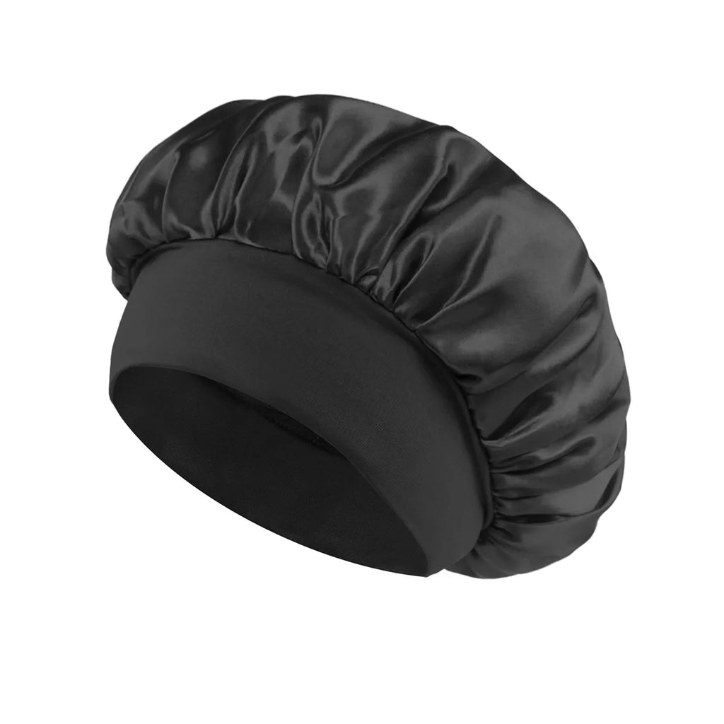 Bonnet de Nuit en Satin Soyeux - Protection Cheveux