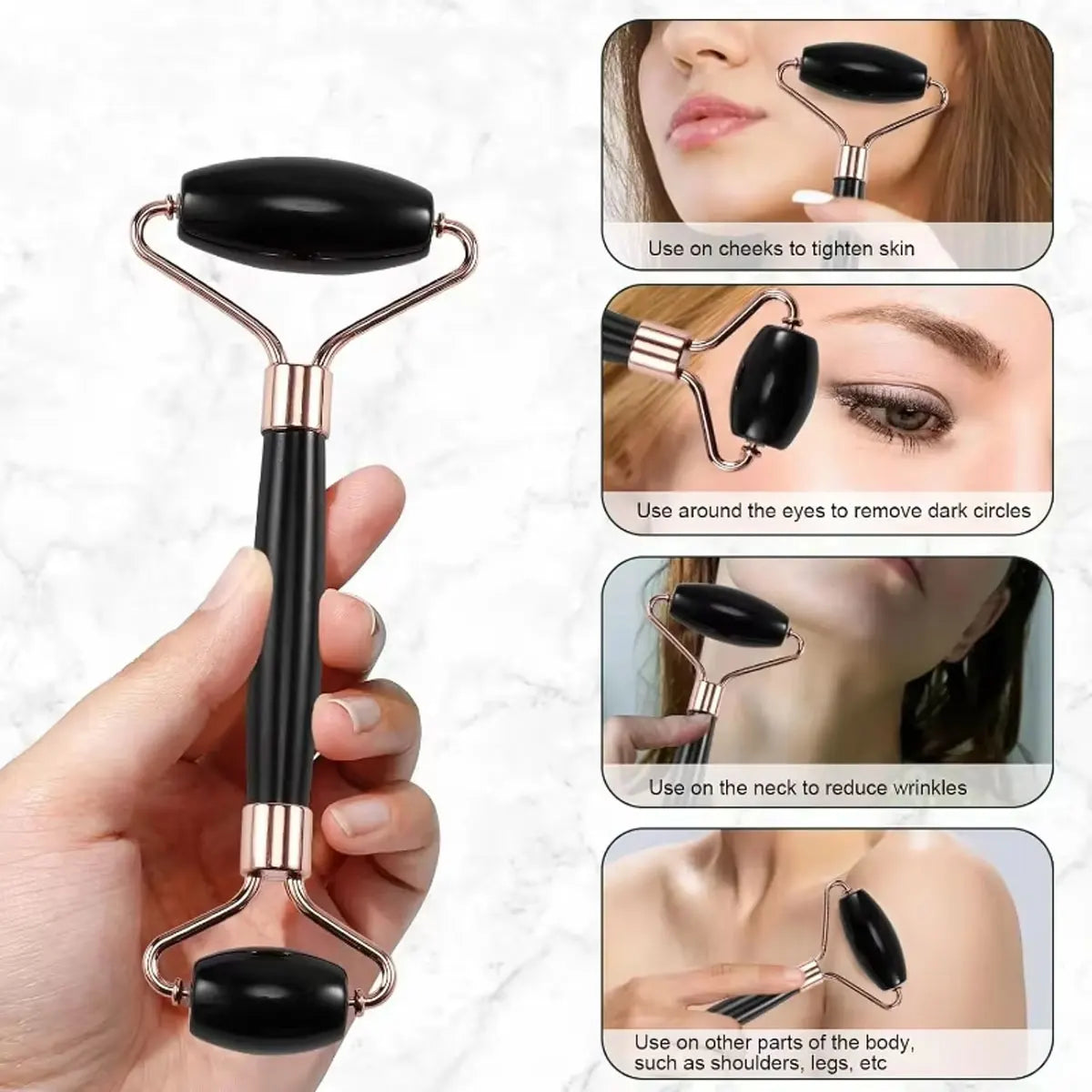 Roller Gua Sha Visage - Massage Lifting & Contouring