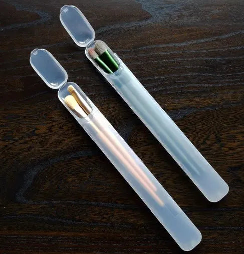 Set de Boîtes de Rangement Transparentes pour Pinceaux