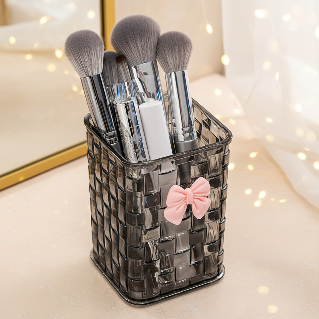 Organiseur gris fond doré Auranya Glam